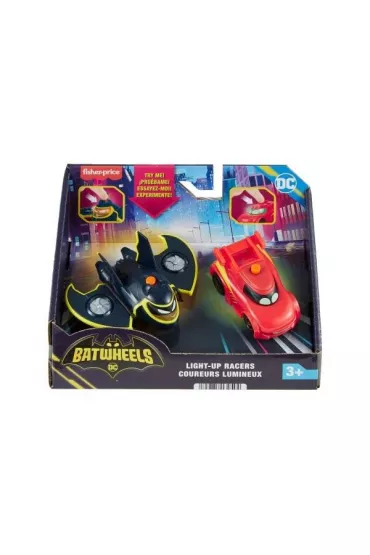 Fisher Price Batwheels Pojazdy ze wiatami HML24 Mattel