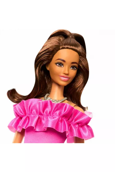 Barbie Fashionistas. Lalka Rowa sukienka HRH15 Mattel