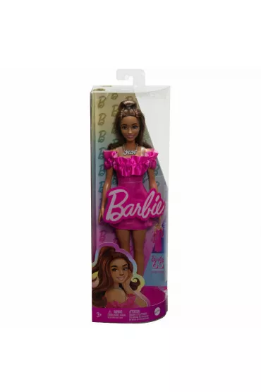 Barbie Fashionistas. Lalka Rowa sukienka HRH15 Mattel