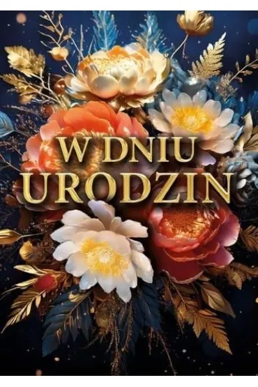 Armin Style KARNET URODZINY B6 Z KOP AS FL-35 GRA FOL