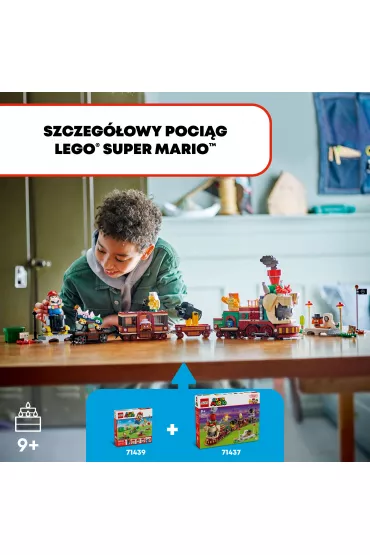LEGO Super Mario Bowser i pocig ekspresowy 71437