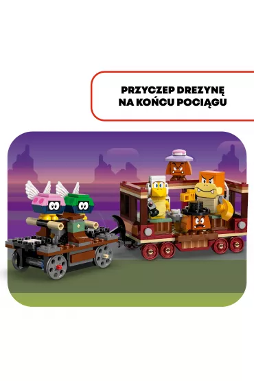 LEGO Super Mario Bowser i pocig ekspresowy 71437