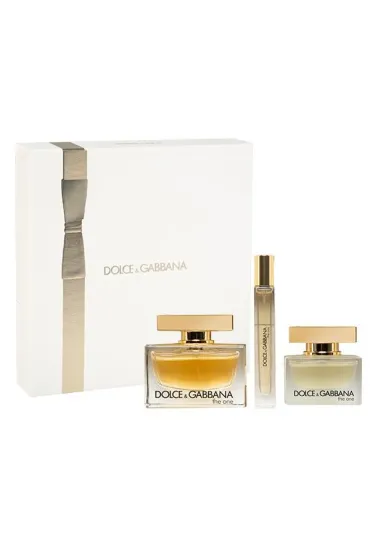 Dolce & Gabbana Zestaw prezentowy The One (woda perfumowana + woda perfumowana mini + mgie�ka do w�os�w) 75 ml + 10 ml + 30 ml