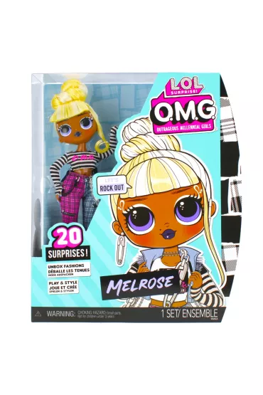 L.O.L. Surprise Omg, Core Doll, Lalka Melrose Seria 6 + Akcesoria Mga Entertainment