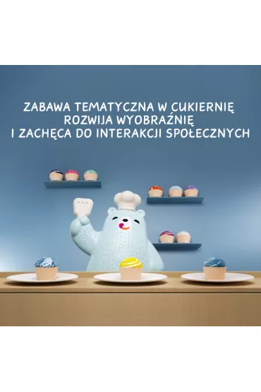 Zabawka edukacyjna G�odny Mi� Waga szalkowa Montessori - 36 m+ Top Bright