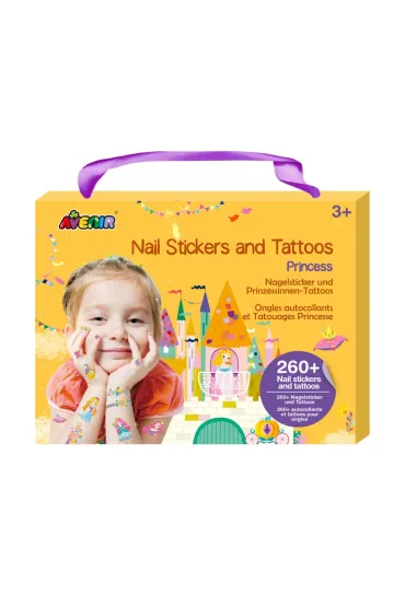 Naklejki na paznokcie i tatua�e Ksi�niczki Avenir