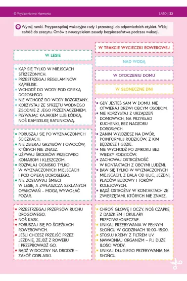 W�dr�wka przez pory roku Lato - Joanna Hry�, Krystyna  Rapiej