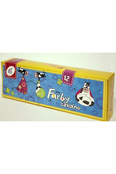 Astra Farby szkolne AS 12 kolor�w