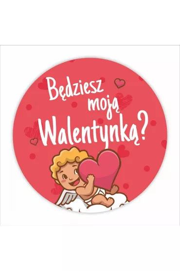 LearnHow Naklejki walentynkowe - B�dziesz moj�? 24 szt.