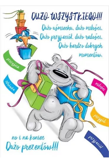 Stamp Karnet Happy B6 + koperta wz�r nr 11