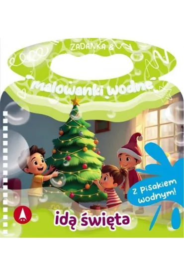 Malowanka 200X140 Zadanka & malowanki wodne. Id� �wi�ta  PISAK SKRZAT 980638 - Wioleta �y�owska