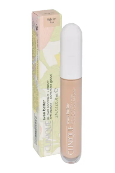 Clinique Even Better All Over Concealer+Eraser korektor koryguj�cy WN 01 Flax 6 ml