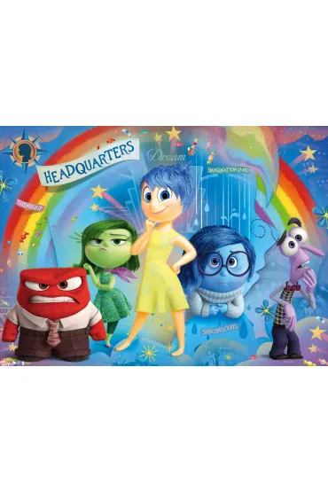 Puzzle 100 el. W g�owie si� nie mie�ci Ravensburger
