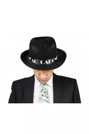 Godan Kapelusz Al Capone czarny