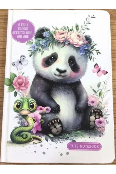 Fresh Notatnik A5/64K g�adki Panda