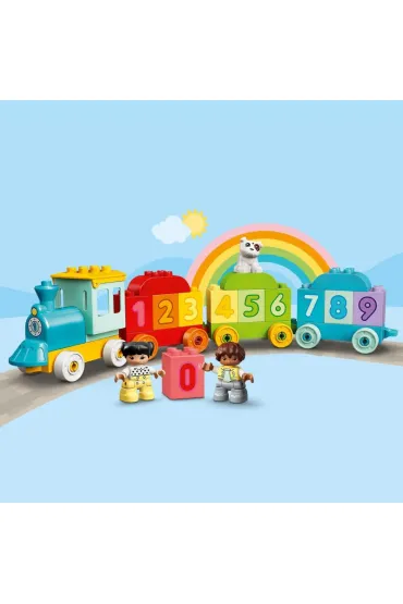LEGO DUPLO Poci�g z cyferkami - nauka liczenia 10954