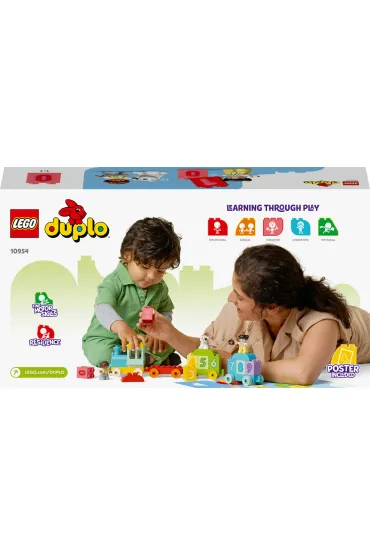 LEGO DUPLO Poci�g z cyferkami - nauka liczenia 10954