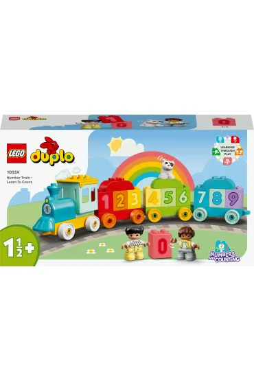 LEGO DUPLO Poci�g z cyferkami - nauka liczenia 10954