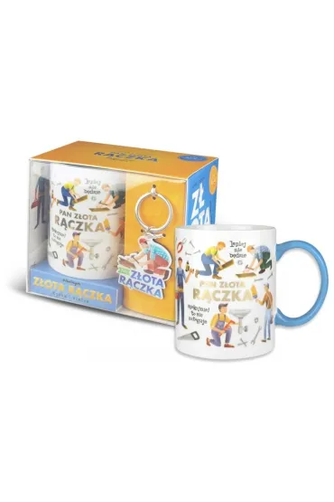 Pan Dragon Zestaw kubek + brelok Z�ota r�czka