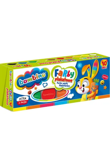 St. Majewski Farby plakatowe Bambino 10x20ml