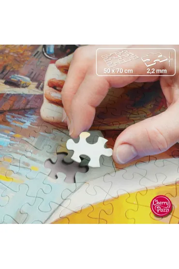 Puzzle 1000 el. Girl with a Pearl CherryPazzi