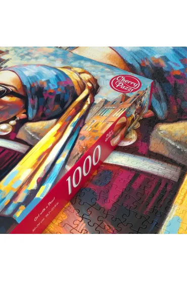 Puzzle 1000 el. Girl with a Pearl CherryPazzi