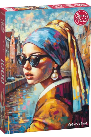 Puzzle 1000 el. Girl with a Pearl CherryPazzi