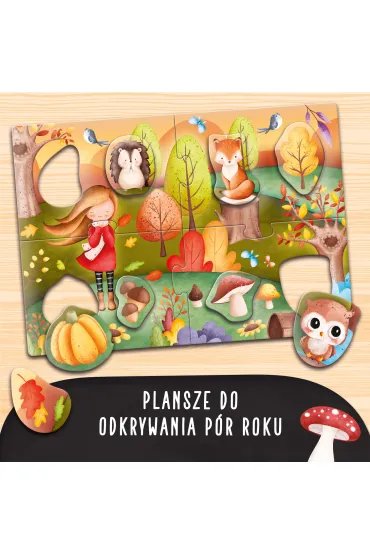 Lisciani Carotina ci� nauczy! Pory roku 304-PL102389