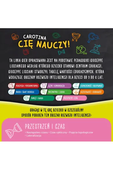 Lisciani Carotina ci� nauczy! Pory roku 304-PL102389