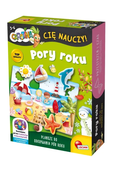 Lisciani Carotina ci� nauczy! Pory roku 304-PL102389