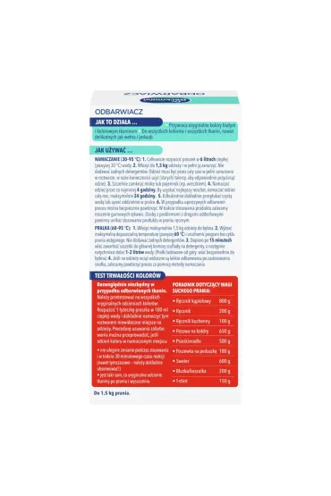 Dr. Beckmann Odbarwiacz (przywraca oryginalne kolory) 75 g