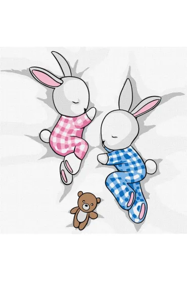 Malowanie po numerach - S�odkie sny 2 Kids 25x25cm Ideyka