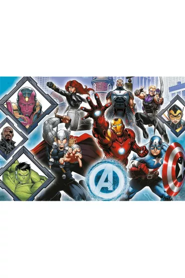 Puzzle 104 el. XL Twoi ulubieni Avengersi Trefl