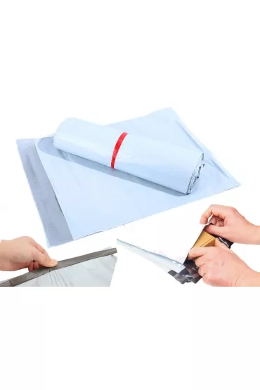LeanToys Folia kurierska foliopak 200x300mm 100 szt
