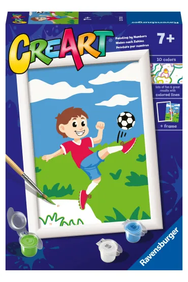 Malowanie po numerach CreArt - Pi�ka no�na Ravensburger