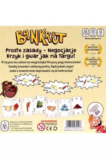 Bankrut - Reiner Knizia