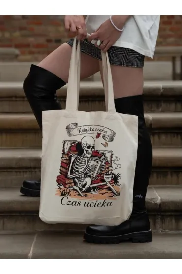 Nadwyraz.com Torba Ksi��ka czeka Czas ucieka