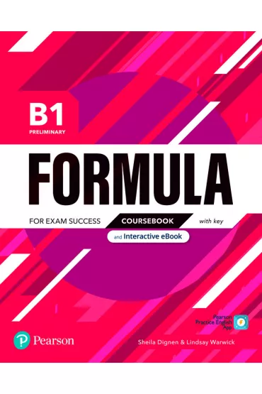 Formula. B1 Preliminary. Coursebook with key + App + Ksi��ka w wersji cyfrowej - Sheila Dignen, Lindsay Warwick