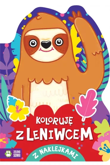 Koloruj� z leniwcem