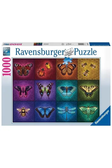 Puzzle 1000 el. Pi�kne skrzydlate owady Ravensburger
