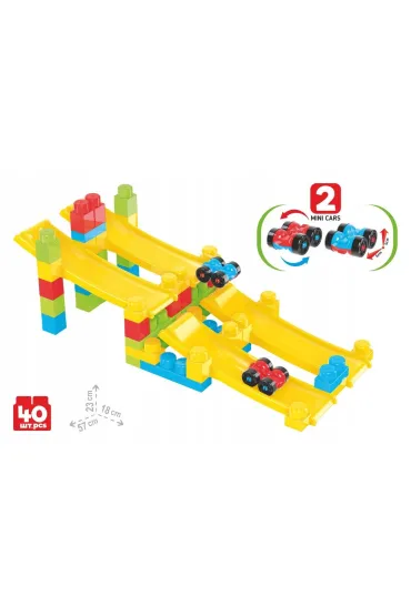 Zakr�cony tor wy�cigowy 40el Technok