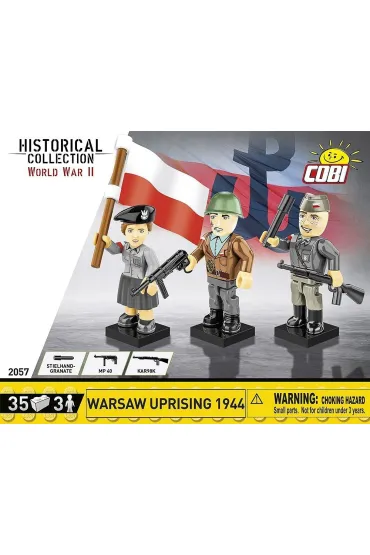Historical collection wwii Powstanie Warszawskie 1944 - 3 Figurki