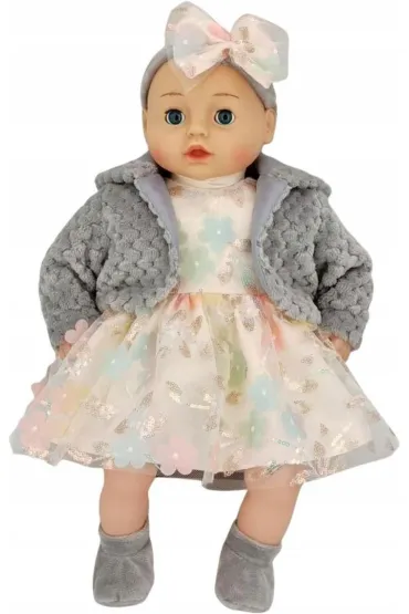 Lalka bobas m�wi i �piewa 45cm MarioToys