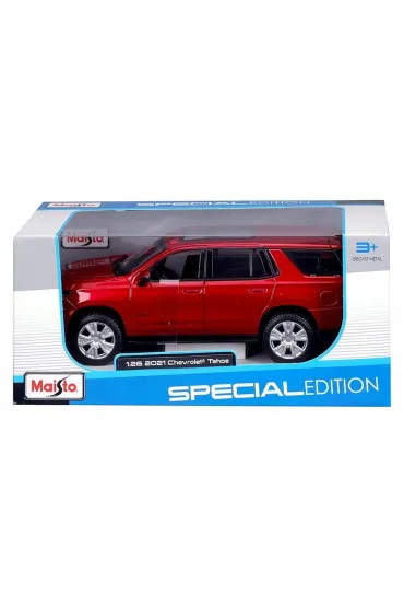 MAISTO 31533 2021 Chevrolet Tahoe 1:26 kolor czerwony