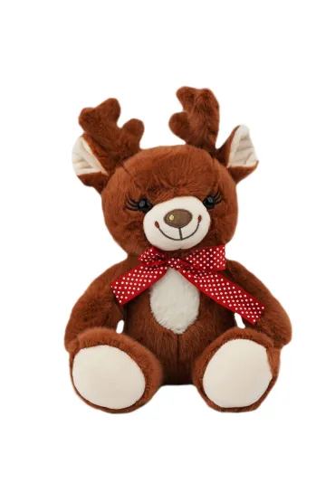 Maskotka renifer siedz�cy 21 cm Rozette