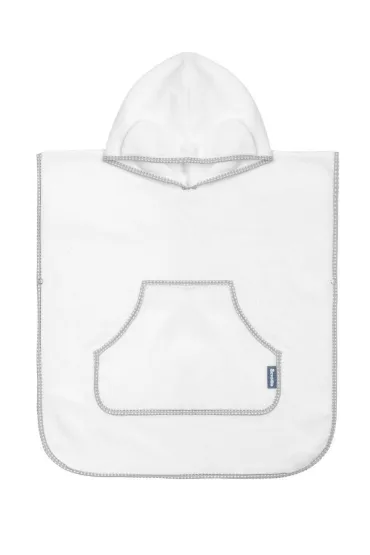 Sensillo Ponczo k�pielowe bia�y 55x60cm