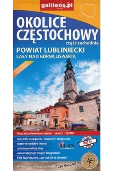 Mapa - Okolice Cz�stochowy cz.zachodnia 1:50 000