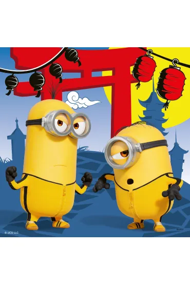 Puzzle 3x49 el. Minionki 2 Ravensburger