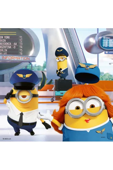 Puzzle 3x49 el. Minionki 2 Ravensburger