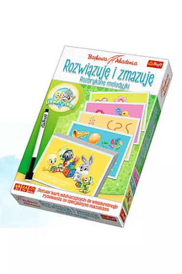 GRA ROZWIAZUJE I ZMAZUJE ROZBRYKANE MELODYJKI BAJKOWA AKADEMIA *
